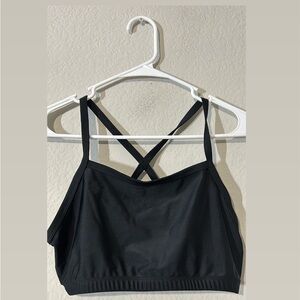 Black Strappy Women's Intimate Top
